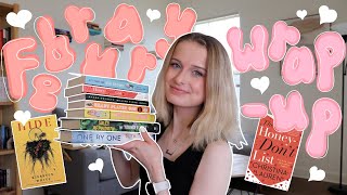 All The Books I Read in February 💗 💌  Monthly Reading Wrap-Up