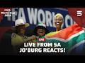 LIVE | Soccer fans in Johannesburg watch World Cup Group A game | ZO1V