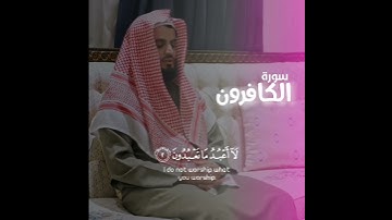 سورة الكافرون #رعد_الكردي