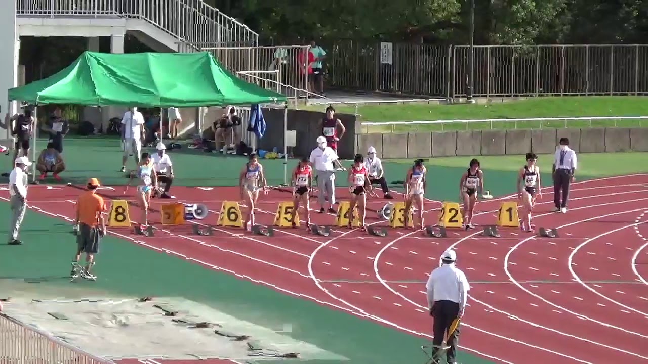 100m決勝 高橋明日香11 71 1 8 江東区選手権 Youtube