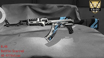 AK-47 Vulcan Wear/Float