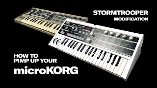 How to pimp up your #microKORG #stormtrooper modification