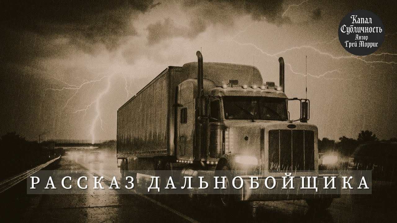 РАССКАЗ Дальнобойщика. Мистическая история. Жуткий случай.