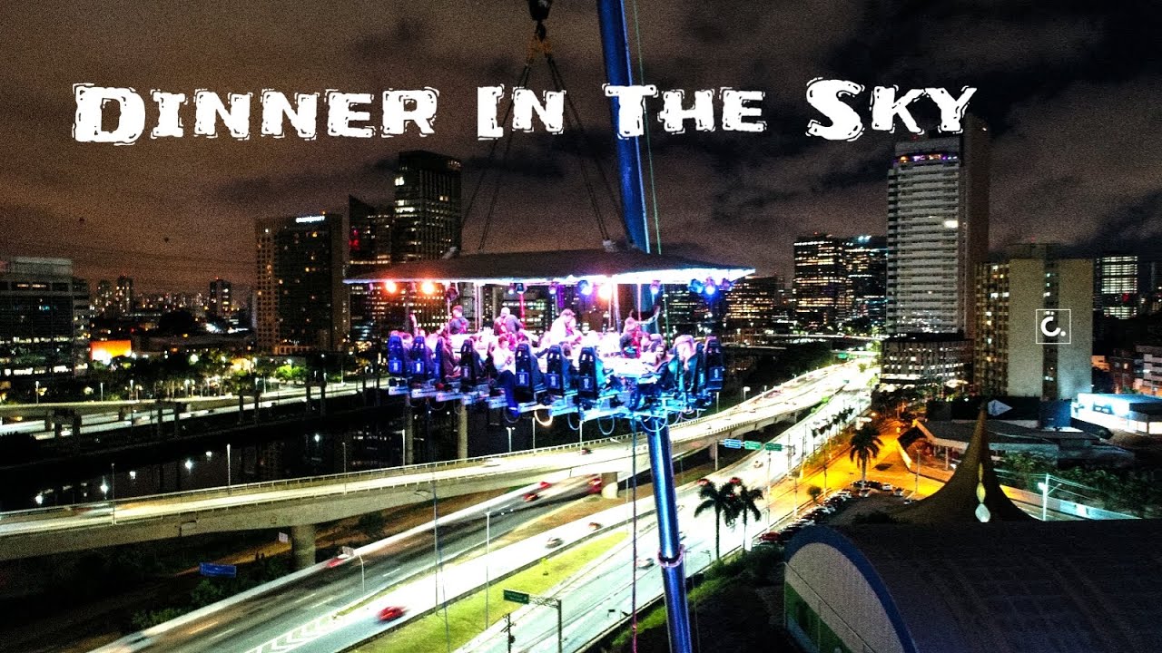 Dinner in the Sky em São Paulo, 2019 - YouTube