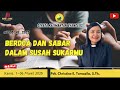 BERDOA DAN SABAR DALAM SUSAH DAN SUKAR-MU // BSJD GKE 1031