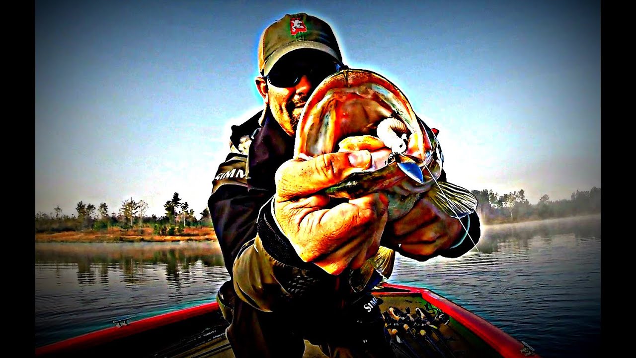 bass fishing at night Underspins and Fish Head Spins - A Deep Water Winter Bass Fishing Technique