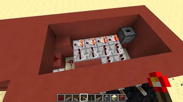 Redstone Tutorials - Simple Combination Lock