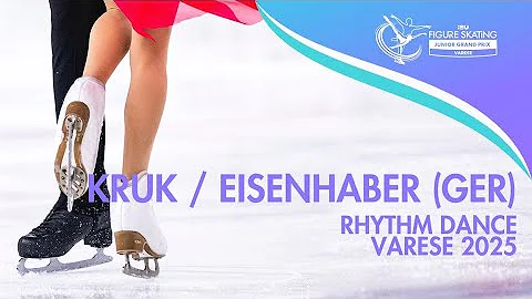 Alexia KRUK / Jan EISENHABER (GER) | Junior Ice Dance Rhythm Dance | Varese 2025