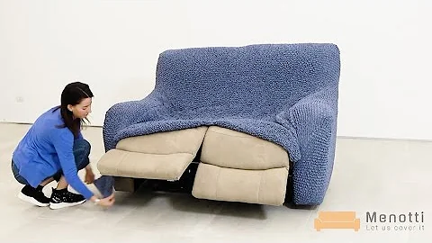 Video Instuction   how to put on Menotti 2 Seater Recliner Sofa Cover