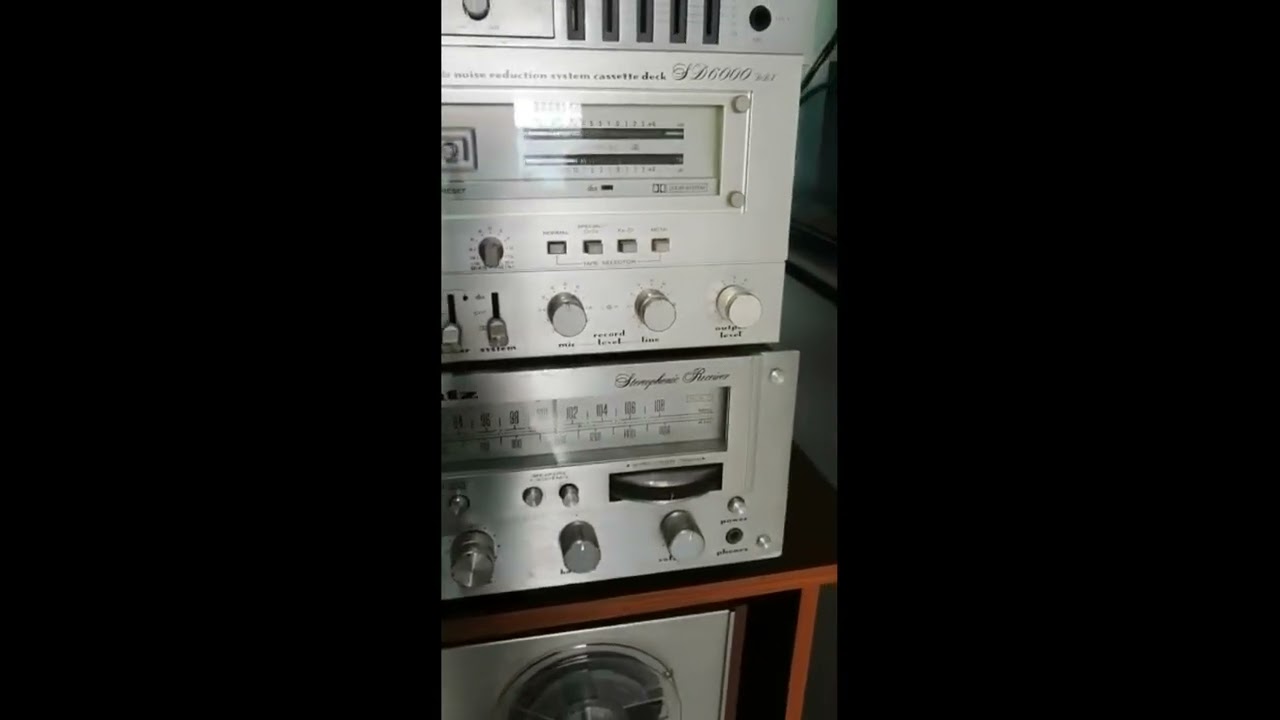 DECK MARANTZ SD 6000,  RECEIVER MARANTZ 2252B, BAFLE PIONEER CZ-907A