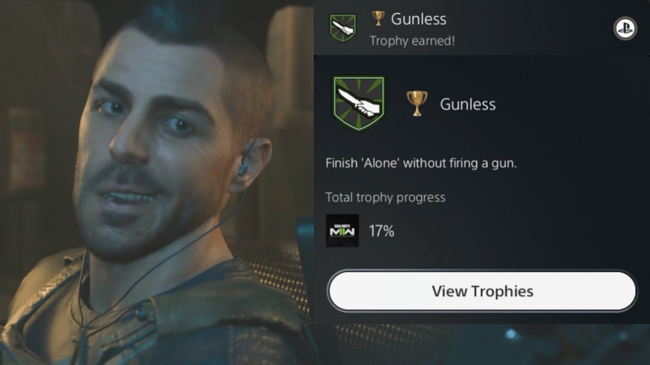 How to get the Gunless Trophy in MW2 - Level Tips - Campaign, Call of  Duty: Modern Warfare II