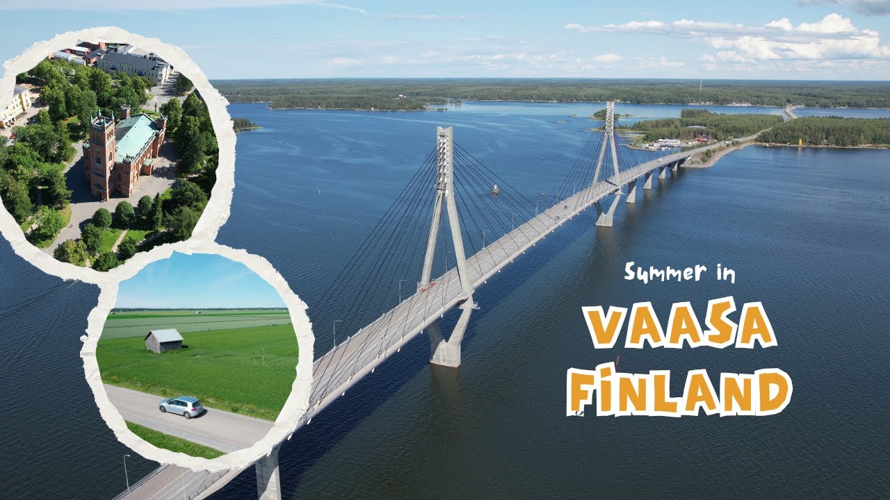 Summer in Finland 🌞 | Vaasa from Above | 4K Drone