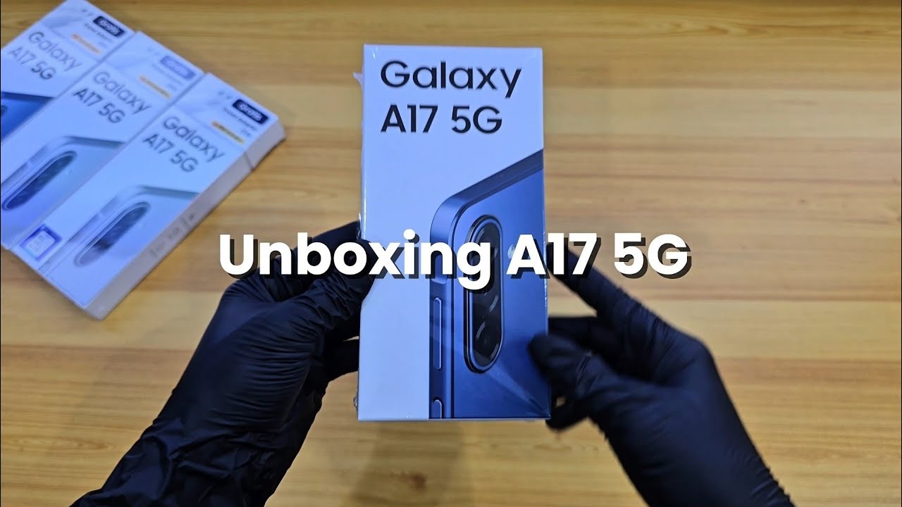 Samsung Galaxy A17 5G unboxing !