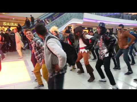 Flashmob Fanta à Morocco Mall inédit (Gangnam Style)