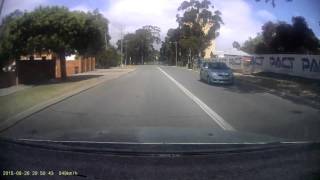Trg Police Vehicle Crossing Solid White Line And Ovetaking 2015-10-05 1500Hrs