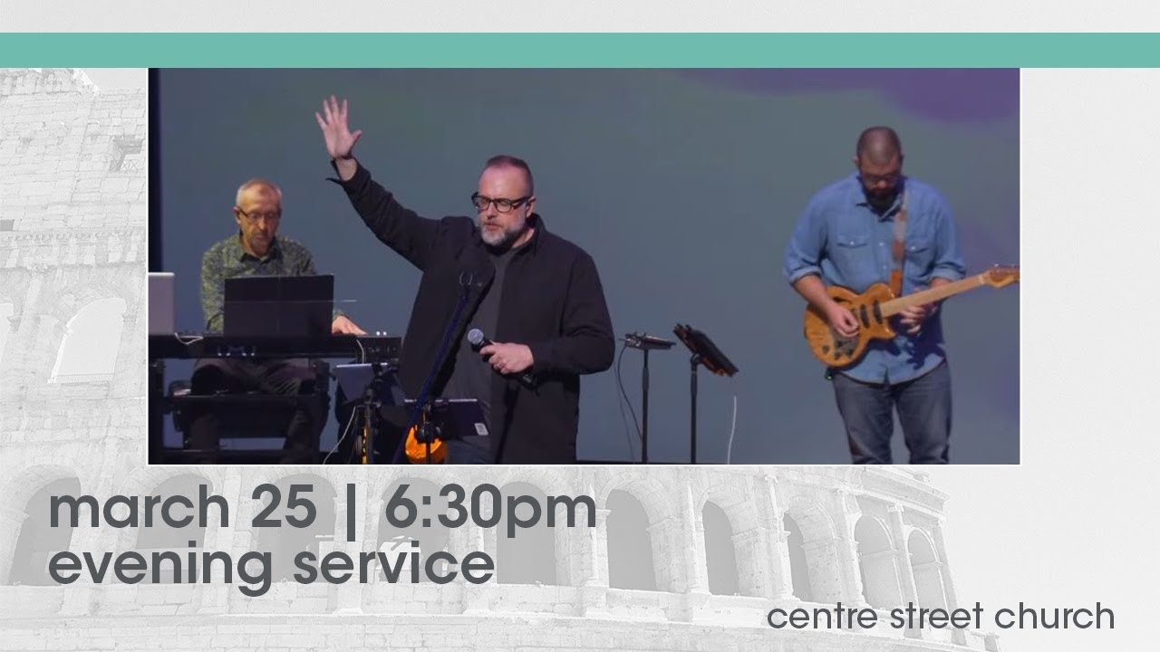 Saturday LIVE Centre Street Church 630pm YouTube