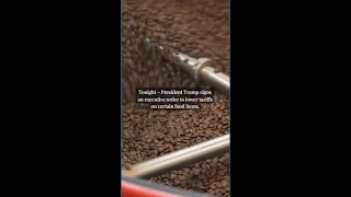 President Trump lowers tariffs on some food items