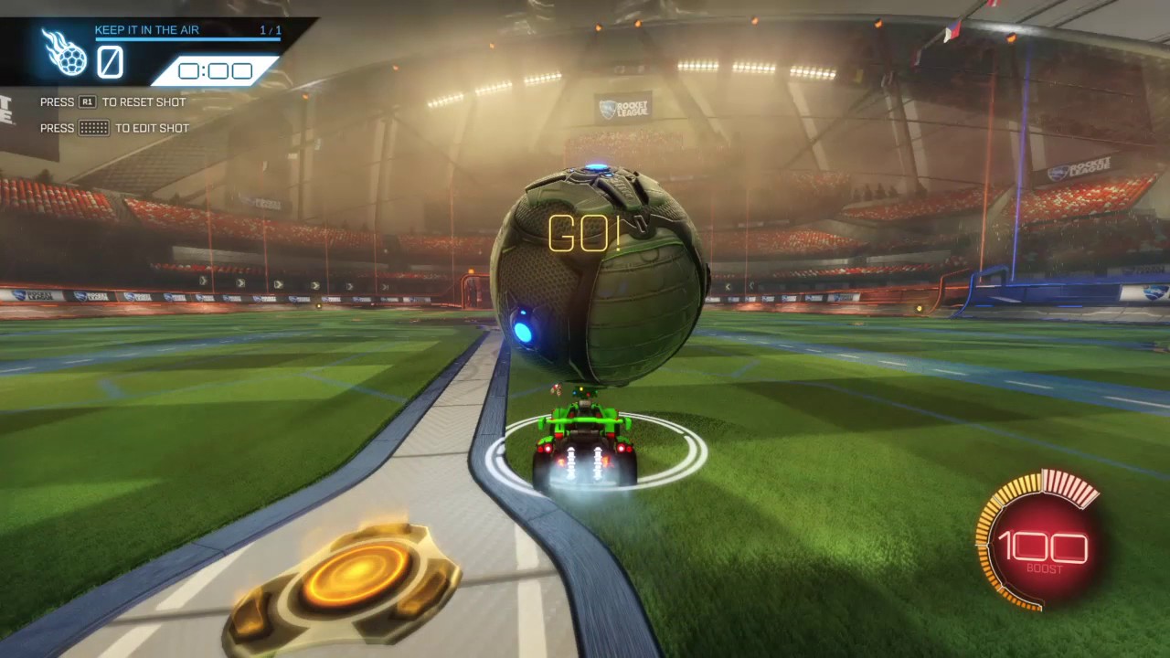 Awesome Dribble and Air Dribble Training for Rocket League! Code in