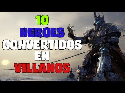 10 HÉROES JUGABLES que se convirtieron en VILLANOS en los videojuegos