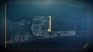 Uszkodzona naczepa nie nadawała się do holowania! #Pomoc_Drogowa