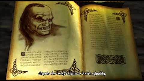 The Elder Scrolls II : Daggerfall - Subtitled Gortwog Ending