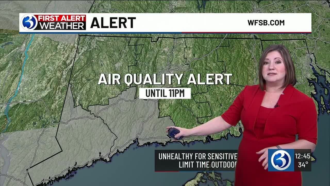 Air quality alert issued for Wednesday - YouTube