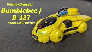 Transformers One Bumblebee / B-127 Prime Changer Mainline Figure - Rodimusbill Review