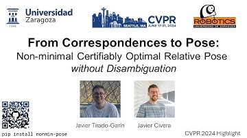 [CVPR 2024] From Correspondences to Pose: Non-minimal Relative Pose without Disambiguation
