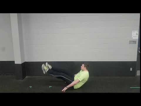 V sit flutter kick