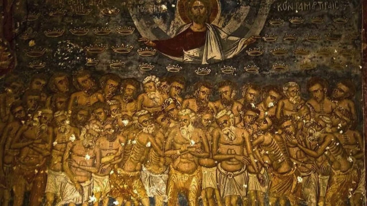 Troparul Sfinților 40 de mucenici din Sevastia