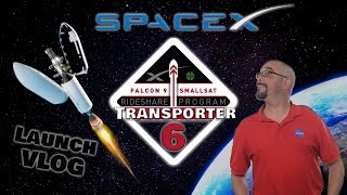 What is a SpaceX Rideshare Space Tug, Transporter 6 launch Vlog #spacexlaunch #rideshare #launchvlog