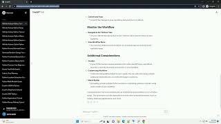 github actions run python script