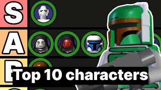 LEGO Star Wars: The Complete Saga top 10 characters