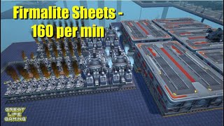 Celebrity Foundry Firmalite Sheets Build Guide -  160 per min Profile