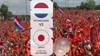 Netherlands fans ahead of their match against Japan / Dutch fans / Oranje / FIFA World Cup 2026