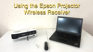 Using Epson Wireless With An Epson Projector