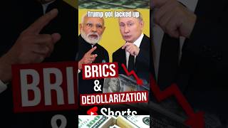 Is Dedollarization Bleeding America Dry? BRICS Could Break U.S. Dollar Power? #brick #bricks