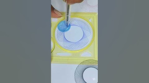 How many rotations did the pen make in total? #shorts #spirograph #satisfying #asmr #relaxing #art
