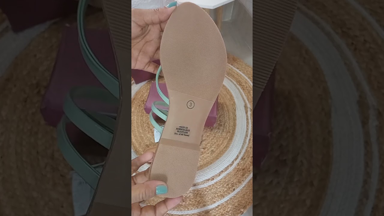 🦋Ajio Flat Footwear Haul🦋under Rs.400/Ajio Summer flats unboxing 🛍