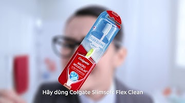 Bàn chải Colgate Slimsoft Flex Clean_Sạch răng, êm nướu