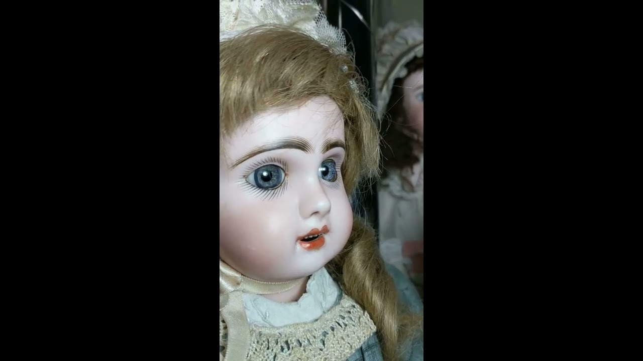 A rare Schmitt bisque head Bebe doll, French circa 1880