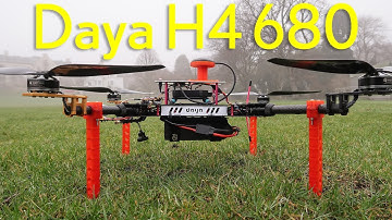 Daya H4 680 // Arducopter 3.6.6 // Maiden Flight & Autotune