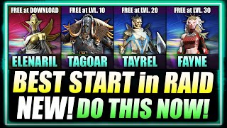 The BEST LINK in RAID! Elenaril, Tagoar, Tayrel, Fayne ALL FREE - Full Reviews ft. @ColredPlaysRSL