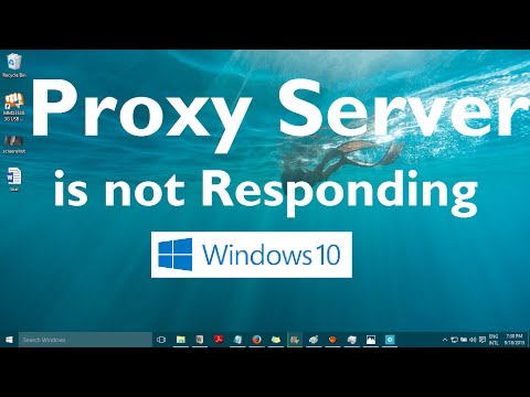 Video: Ce înseamnă că serverul proxy nu răspunde?