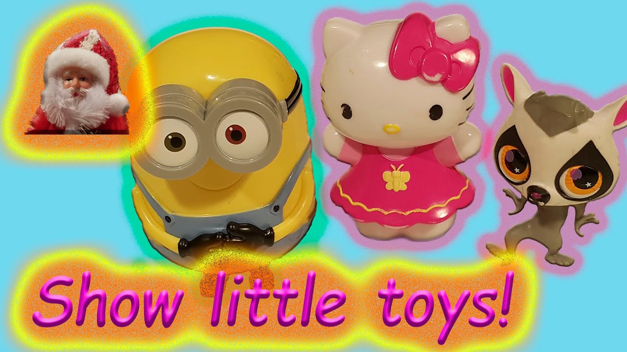 Show toys surprises Minion, Hello Kitty, Pet Shop and others! 