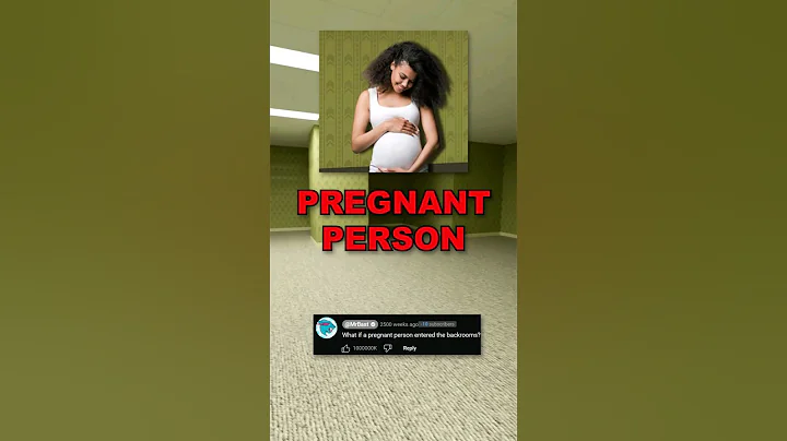 🤰WHAT happens if a PREGNANT PERSON enters THE BACKROOMS?🔑🚪#shorts #backrooms