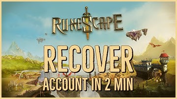 How to Recover Forgotten RuneScape Account 2023? RuneScape Password Reset (Quick)