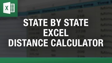 Generate State by State Mileage for IFTA in Excel