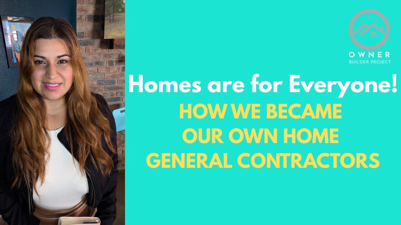How to be your OWN General Contractor & What it takes to build a new ...