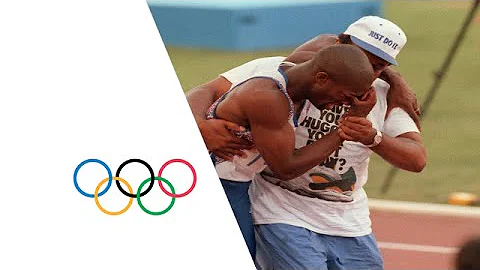 Derek Redmond's Emotional Olympic Story - Injury Mid-Race | Barcelona 1992 Olympics - DayDayNews